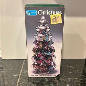 Vgt Anchor Christmas Tree Jar in original box
